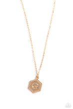 Load image into Gallery viewer, Emblematic Elegance Gold Necklace - G