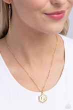 Load image into Gallery viewer, Emblematic Elegance Gold Necklace - G