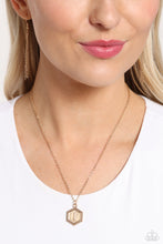 Load image into Gallery viewer, Emblematic Elegance Gold Necklace - I
