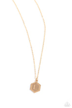 Load image into Gallery viewer, Emblematic Elegance Gold Necklace- L