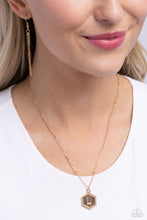 Load image into Gallery viewer, Emblematic Elegance Gold Necklace- L