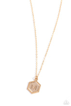 Load image into Gallery viewer, Emblematic Elegance Gold Necklace- M