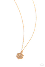 Load image into Gallery viewer, Emblematic Elegance Gold Necklace- P