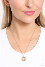 Load image into Gallery viewer, Emblematic Elegance Gold Necklace- P