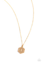 Load image into Gallery viewer, Emblematic Elegance Gold Necklace - T
