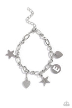 Load image into Gallery viewer, Legacy Letters White Bracelet - E