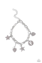Load image into Gallery viewer, Legacy Letters White Bracelet - F
