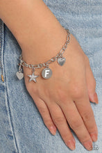 Load image into Gallery viewer, Legacy Letters White Bracelet - F