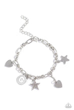 Load image into Gallery viewer, Legacy Letters White Bracelet - G