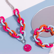 Load image into Gallery viewer, Speed SMILE Pink Necklace