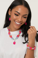 Load image into Gallery viewer, Speed SMILE Pink Necklace