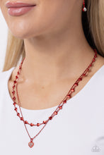 Load image into Gallery viewer, Cupid Combo Red Necklace