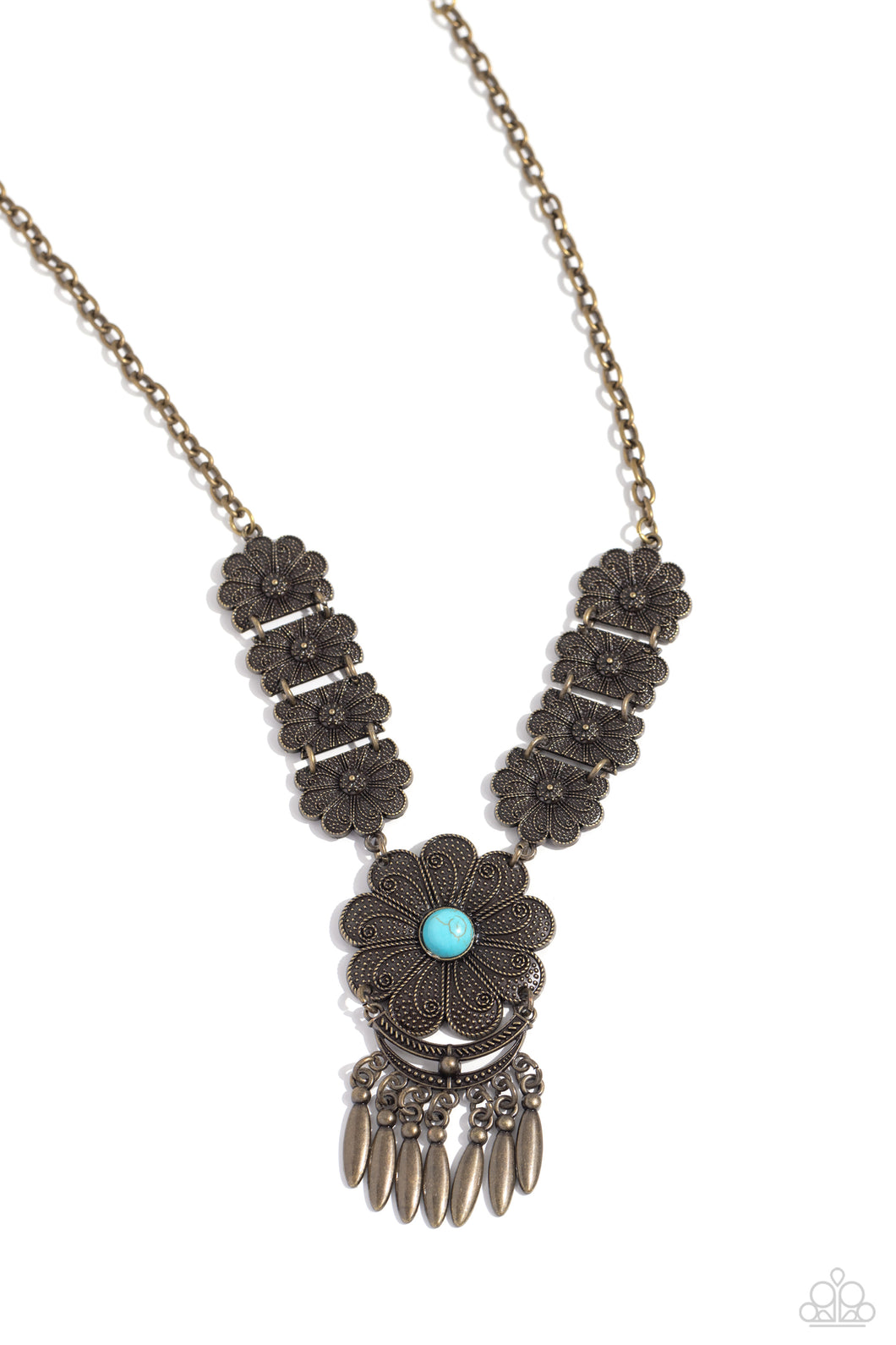 A La ROGUE Brass Necklace