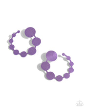 Load image into Gallery viewer, Have It Both PHASE Purple Earrings