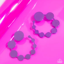 Load image into Gallery viewer, Have It Both PHASE Purple Earrings