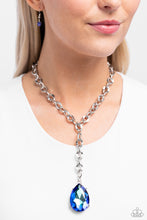 Load image into Gallery viewer, Benevolent Bling Blue Necklace