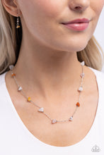 Load image into Gallery viewer, Narrow Novelty White Necklace