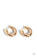 Load image into Gallery viewer, Textured Theme Gold Earrings