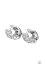 Load image into Gallery viewer, Combustible Confidence White Hinged Earrings