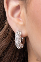 Load image into Gallery viewer, Combustible Confidence White Hinged Earrings