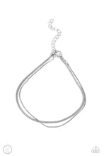 Load image into Gallery viewer, Glistening Gauge Silver Anklet
