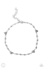Load image into Gallery viewer, Highlighting My Heart Silver Anklet