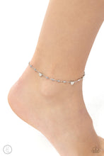 Load image into Gallery viewer, Highlighting My Heart Silver Anklet