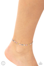 Load image into Gallery viewer, Familiar Florals Multi/Dark Anklet