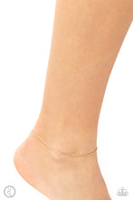 Load image into Gallery viewer, High-Tech Texture Gold Anklet