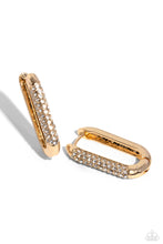 Load image into Gallery viewer, Generating Glitter Gold Earrings