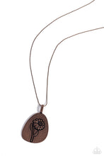 Load image into Gallery viewer, Sunflower Shift Copper Necklace