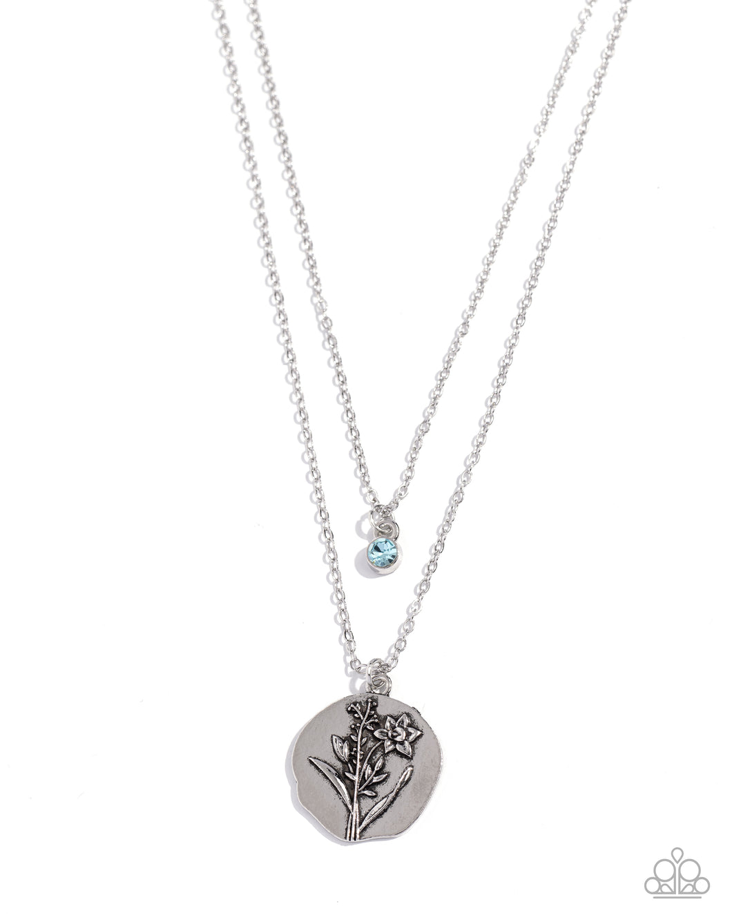 Birthstone Beauty Blue Necklace - March