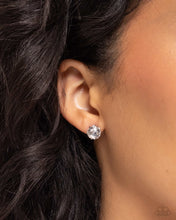 Load image into Gallery viewer, Breathtaking Birthstone White Post Earrings - April