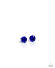 Load image into Gallery viewer, Breathtaking Birthstone Blue Post Earrings - September