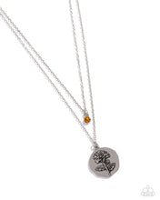 Load image into Gallery viewer, Birthstone Beauty Orange Necklace - November