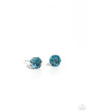 Load image into Gallery viewer, Breathtaking Birthstone Blue Post Earrings - December