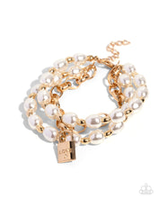 Load image into Gallery viewer, LOVE-Locked Legacy Gold Bracelet