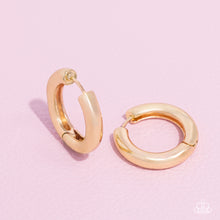 Load image into Gallery viewer, The New Classic Gold Hinged Hoop Earrings