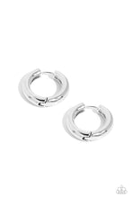 Load image into Gallery viewer, The New Classic Silver Hinged Hoop Earrings