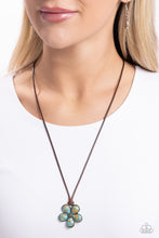 Load image into Gallery viewer, Budding Badlands Brown Necklace