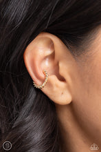 Load image into Gallery viewer, Twisted Travel Gold Cuff Earrings