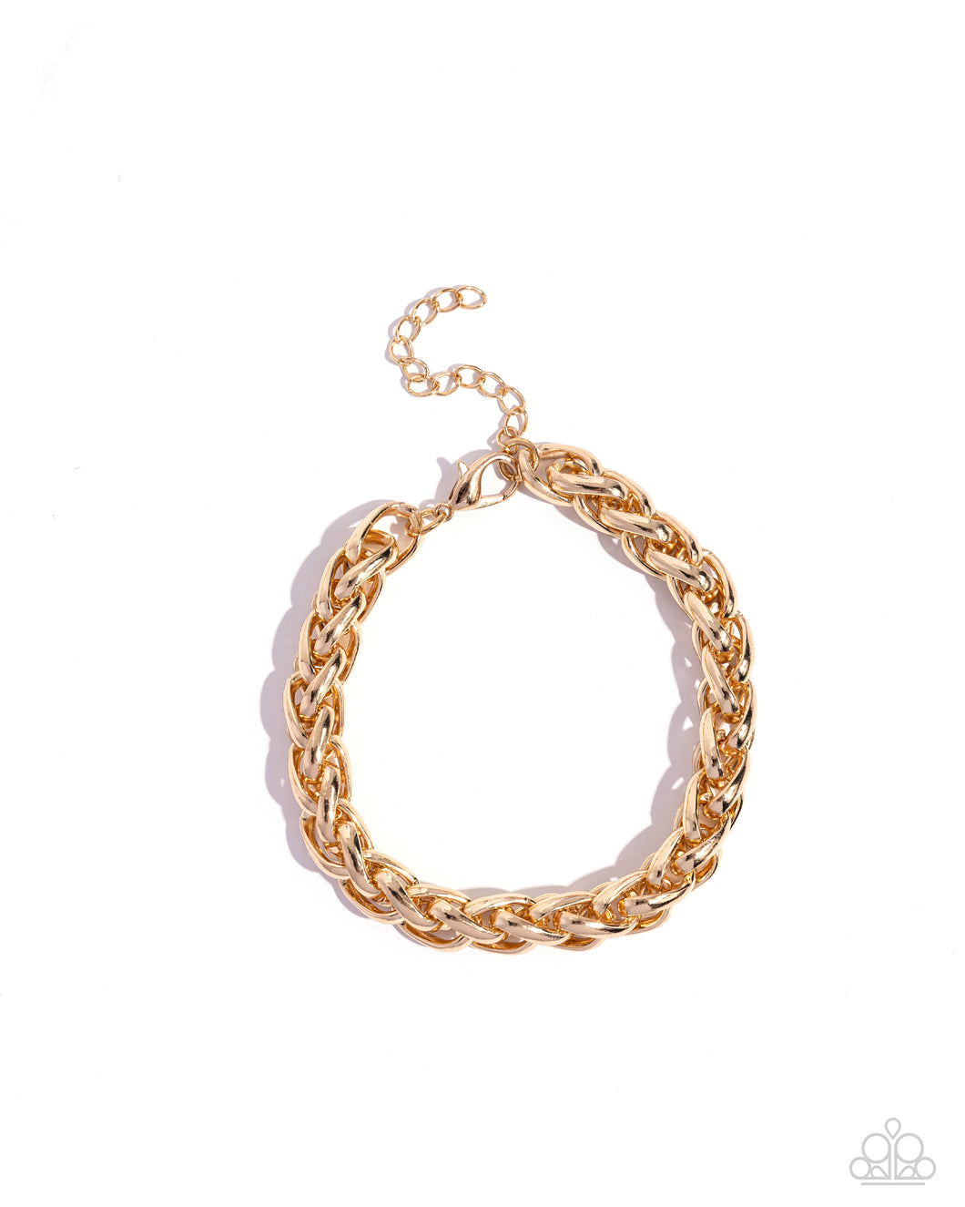 Effortlessly Edgy Gold Men’s Bracelet