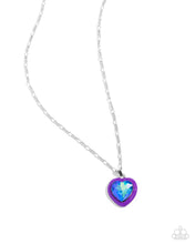 Load image into Gallery viewer, Heartfelt Hope Purple Necklace