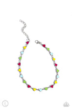 Load image into Gallery viewer, Dancing Delight Multi/Silver Anklet