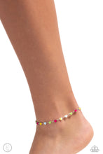 Load image into Gallery viewer, Dancing Delight Multi/Silver Anklet