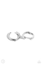 Load image into Gallery viewer, Linear Legacy Silver Cuff Earrings