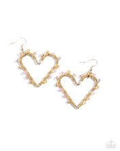 Load image into Gallery viewer, HEART of Your World Gold Earrings