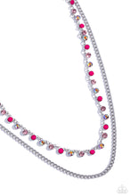 Load image into Gallery viewer, Delicate Dame Pink Necklace