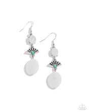 Load image into Gallery viewer, Creative Cascade White Earrings