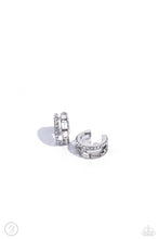 Load image into Gallery viewer, Dont Sweat The Small CUFF White Cuff Earrings